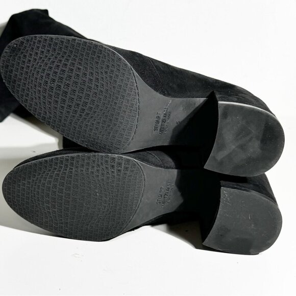 Stuart Weitzman Tieland Over The Knee Boot Black Suede size 5 - Picture 7 of 12